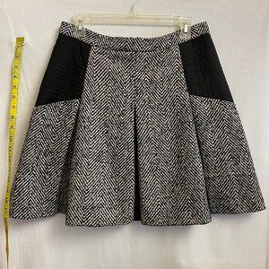 WAI MING DESIGNER grey SKIRT NWT